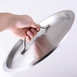 Maxbell Universal Pans Pots Lid Large Kitchen Supplies Cast Iron Skillet Lid Pot Lid 40cm