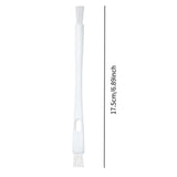 Maxbell Grinder Cleaning Brush Professional Espresso Brush for Flour Kitchen white