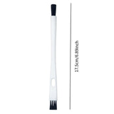 Maxbell Grinder Cleaning Brush Professional Espresso Brush for Flour Kitchen black