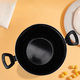 Maxbell Deep Fryer Nonstick Japanese Frying Pot for Kitchen French Fries Dining Room