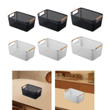 Maxbell Storage Basket Decor Multipurpose Sundries Basket for Kitchen Bathroom Snack S Gray