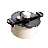 Maxbell Micro Pressure Pan Safe Locks Pressure Cookers for Home Restaurant Commercial white