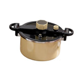 Maxbell Micro Pressure Pan Safe Locks Pressure Cookers for Home Restaurant Commercial yellow