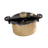 Maxbell Micro Pressure Pan Safe Locks Pressure Cookers for Home Restaurant Commercial yellow