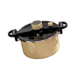 Maxbell Micro Pressure Pan Safe Locks Pressure Cookers for Home Restaurant Commercial yellow
