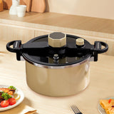 Maxbell Micro Pressure Pan Safe Locks Pressure Cookers for Home Restaurant Commercial yellow