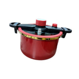 Maxbell Micro Pressure Pan Safe Locks Pressure Cookers for Home Restaurant Commercial red