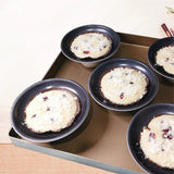 Maxbell Mini Cake Pan Household Bakeware Muffin Cake Making Tool Nonstick Baking Pan Large Aluminum Alloy