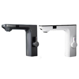 Maxbell Touchless Bathroom Faucet Smart Temperature Mixer for Toilet Restroom Office grey