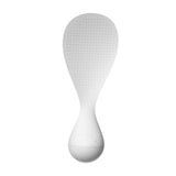 Maxbell Tumbler Rice Spoon Comfortable Rice Spatula for Picnic Mashed Potato Camping white