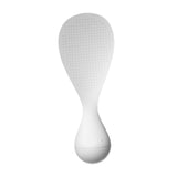 Maxbell Tumbler Rice Spoon Comfortable Rice Spatula for Picnic Mashed Potato Camping white