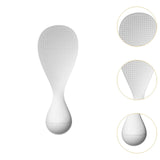 Maxbell Tumbler Rice Spoon Comfortable Rice Spatula for Picnic Mashed Potato Camping white