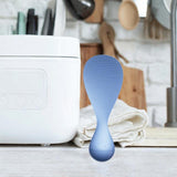 Maxbell Tumbler Rice Spoon Comfortable Rice Spatula for Picnic Mashed Potato Camping blue