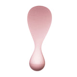 Maxbell Tumbler Rice Spoon Comfortable Rice Spatula for Picnic Mashed Potato Camping Pink