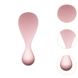 Maxbell Tumbler Rice Spoon Comfortable Rice Spatula for Picnic Mashed Potato Camping Pink