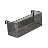 Maxbell Bedside Shelf for Bunk Bed Hanging Organizer for College Dorm Book Notebooks Black