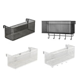 Maxbell Bedside Shelf for Bunk Bed Hanging Organizer for College Dorm Book Notebooks Black