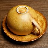 Maxbell Ceramic Coffee Cup Set Latte Art Mug with Saucer for Coffee Latte Cappuccino