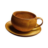 Maxbell Ceramic Coffee Cup Set Latte Art Mug with Saucer for Coffee Latte Cappuccino