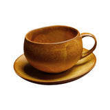 Maxbell Ceramic Coffee Cup Set Latte Art Mug with Saucer for Coffee Latte Cappuccino