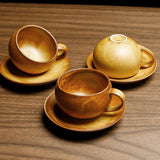 Maxbell Ceramic Coffee Cup Set Latte Art Mug with Saucer for Coffee Latte Cappuccino