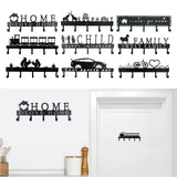 Maxbell Wall Mounted Key Holder Hook Garage Doorway Hat Multifunctional Kitchen Hook home