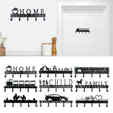 Maxbell Wall Mounted Key Holder Hook Garage Doorway Hat Multifunctional Kitchen Hook home
