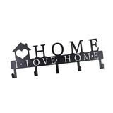 Maxbell Wall Mounted Key Holder Hook Garage Doorway Hat Multifunctional Kitchen Hook home