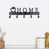 Maxbell Wall Mounted Key Holder Hook Garage Doorway Hat Multifunctional Kitchen Hook home