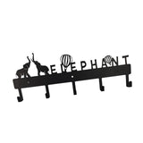 Maxbell Wall Mounted Key Holder Hook Garage Doorway Hat Multifunctional Kitchen Hook elephant