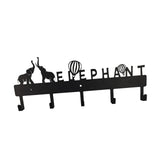 Maxbell Wall Mounted Key Holder Hook Garage Doorway Hat Multifunctional Kitchen Hook elephant