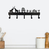 Maxbell Wall Mounted Key Holder Hook Garage Doorway Hat Multifunctional Kitchen Hook elephant