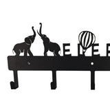 Maxbell Wall Mounted Key Holder Hook Garage Doorway Hat Multifunctional Kitchen Hook elephant