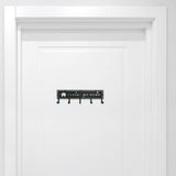 Maxbell Wall Mounted Key Holder Hook Garage Doorway Hat Multifunctional Kitchen Hook house