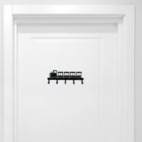 Maxbell Wall Mounted Key Holder Hook Garage Doorway Hat Multifunctional Kitchen Hook train