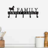 Maxbell Wall Mounted Key Holder Hook Garage Doorway Hat Multifunctional Kitchen Hook horse