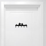 Maxbell Wall Mounted Key Holder Hook Garage Doorway Hat Multifunctional Kitchen Hook squirrel