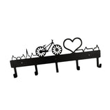 Maxbell Wall Mounted Key Holder Hook Garage Doorway Hat Multifunctional Kitchen Hook bike