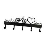 Maxbell Wall Mounted Key Holder Hook Garage Doorway Hat Multifunctional Kitchen Hook bike