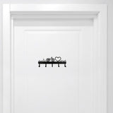 Maxbell Wall Mounted Key Holder Hook Garage Doorway Hat Multifunctional Kitchen Hook bike