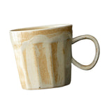 Maxbell Coffee Mug with Handle Stoneware Tea Water Hand Cup for Birthday Office Work beige