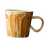 Maxbell Coffee Mug with Handle Stoneware Tea Water Hand Cup for Birthday Office Work brown
