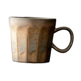 Maxbell Coffee Mug with Handle Stoneware Tea Water Hand Cup for Birthday Office Work grey