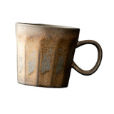 Maxbell Coffee Mug with Handle Stoneware Tea Water Hand Cup for Birthday Office Work grey