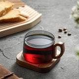 Maxbell Coffee Mug for Women Creative with Saucer 270ml Gifts for Latte Espresso