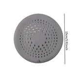 Maxbell Drain Hair Catcher Silicone Floor Drain Strainer for Bathroom Bathtub Toilet grey