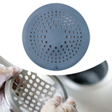 Maxbell Drain Hair Catcher Silicone Floor Drain Strainer for Bathroom Bathtub Toilet blue