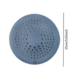 Maxbell Drain Hair Catcher Silicone Floor Drain Strainer for Bathroom Bathtub Toilet blue