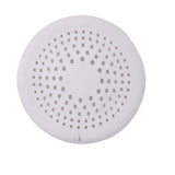 Maxbell Drain Hair Catcher Silicone Floor Drain Strainer for Bathroom Bathtub Toilet white