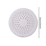 Maxbell Drain Hair Catcher Silicone Floor Drain Strainer for Bathroom Bathtub Toilet white